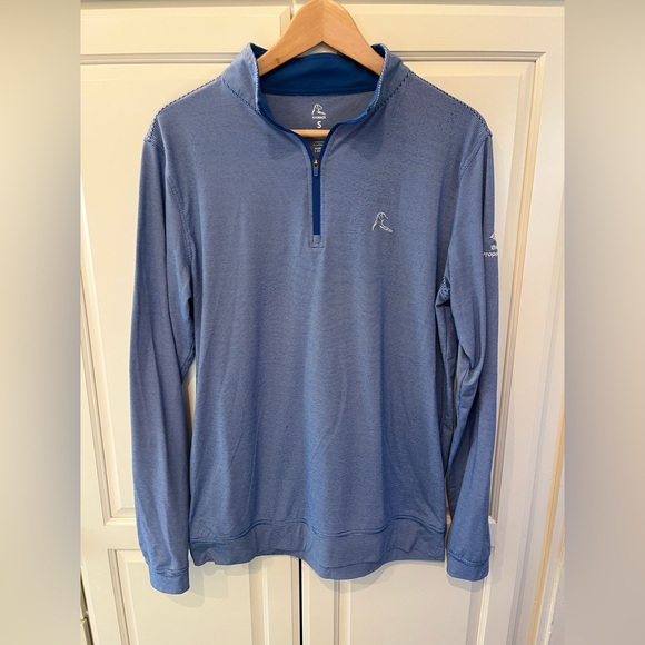 Rhoback Other - Rhoback Mens Small 1/4 Zip ⭐️embroidered logo